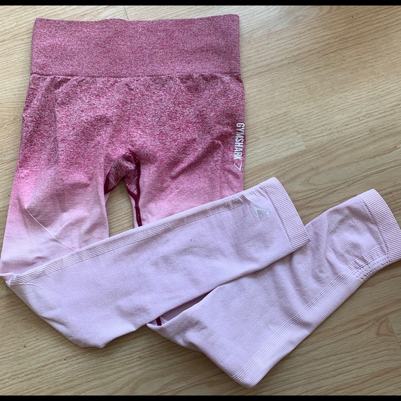 Gymshark Pants - Gymshark Ombre Seamless Leggings